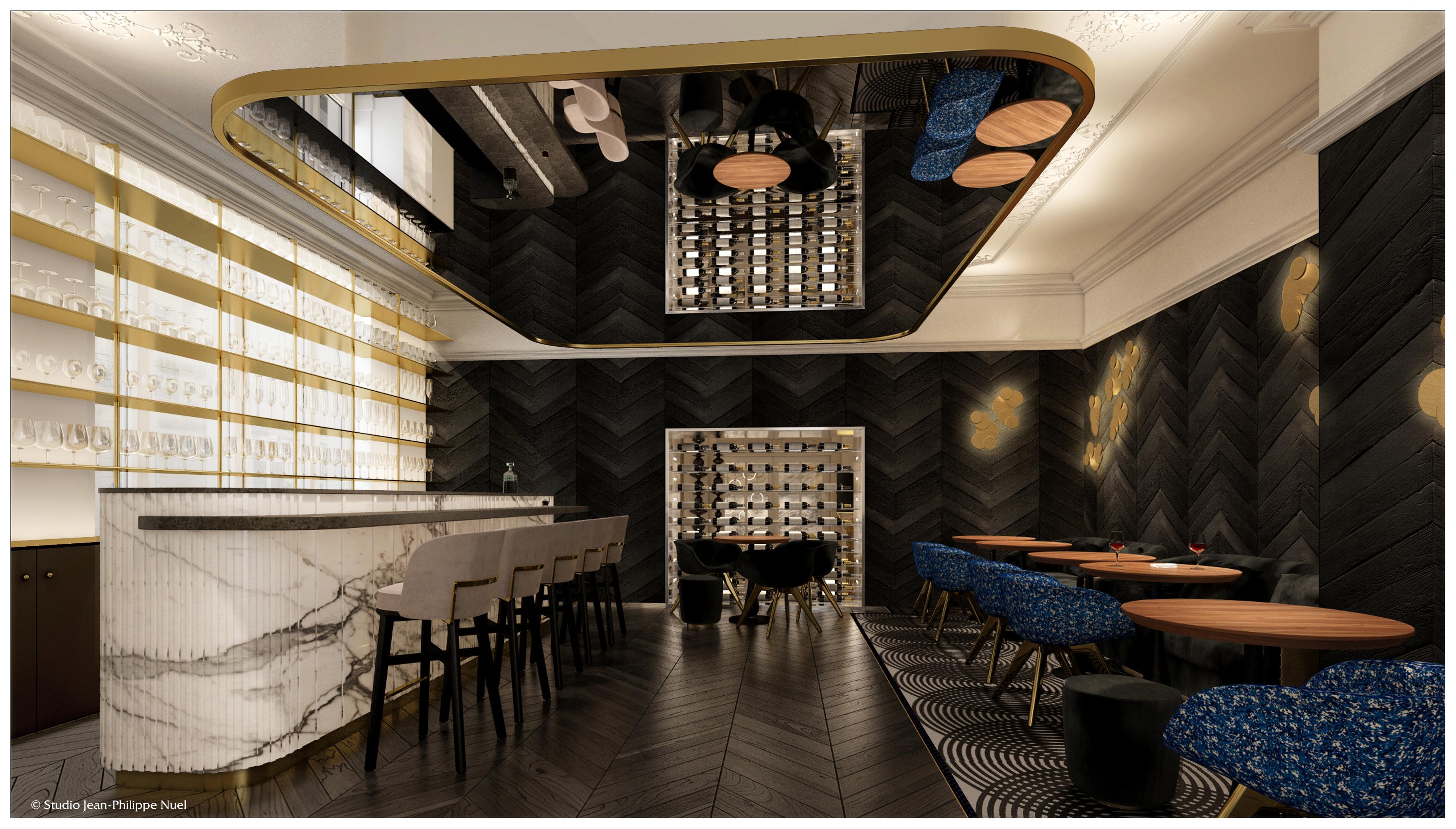 La Clef Champs-Elysees Paris By The Crest Collection Exterior photo Interior of the restaurant